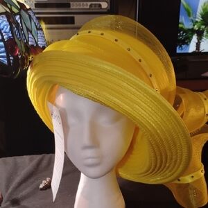 Ashro Vibrant Yellow Women's Hat